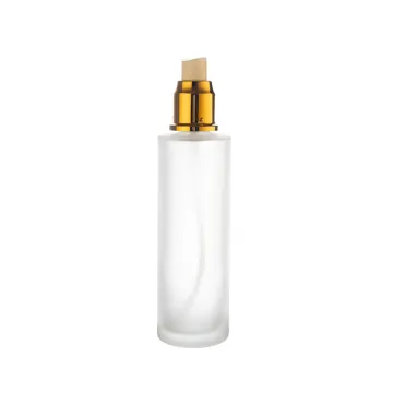 Frosted Cylinder Glass Bottles