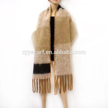 new design fashion ladies acrylic winter h&m scarf