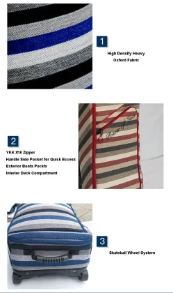 Newest Design Sport Ski Snowboard Padded Bag with Wheels