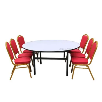Wholesale 6 Feet Used Banquet Tables and Chairs for Dining
