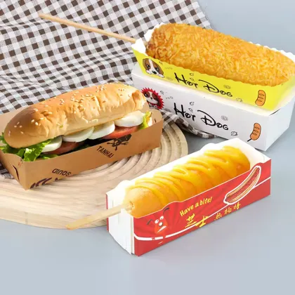 Custom Logo Printing Snack Box Paper Cardboard