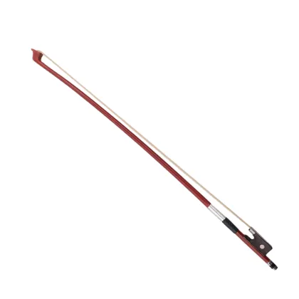 Violin Bow Arbor Horsehair 1/4 Size Violin Stick Violin Bow Violin Parts Violin Accessories for Musical Instrument Violin