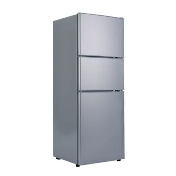 115 Liter Three Door Mini DC Fridge - Solar Powered Home Appliance