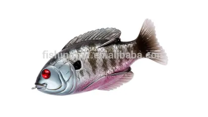 Top quality soft sunfish lure top water fishing lure sunfish soft frog lure