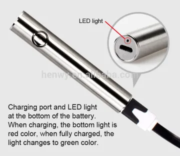 High quality KC haha battery evod bottom 5 pin passthrough e-cigarette battery with best price