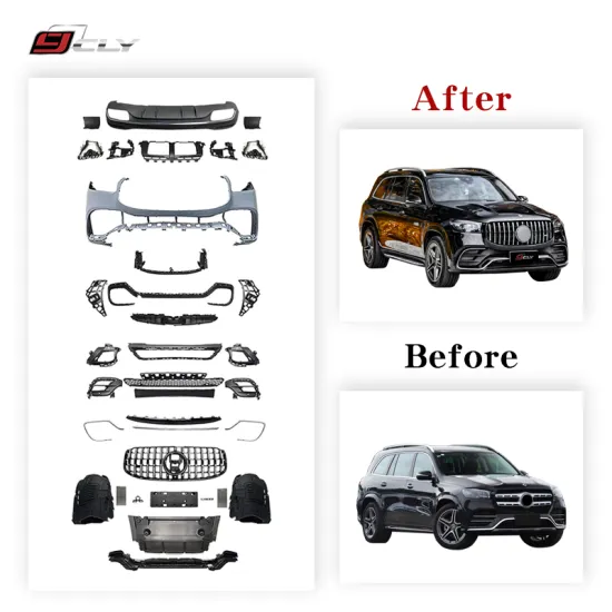 High Version Upgrade Kit for Benz GLS 20-23 x167 GLS63 AMG Body Kits PP Material