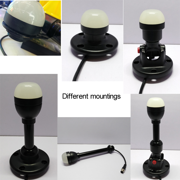 Pick to light touch sensor installation types