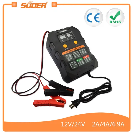 Suoer 12V / 24V Car Battery Charger with Repair Function (A02-1224A)