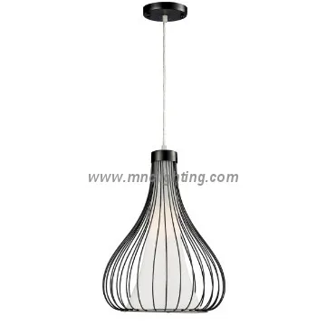metal bird cage pendant lighting