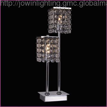 Modern White crystal Table Lamp