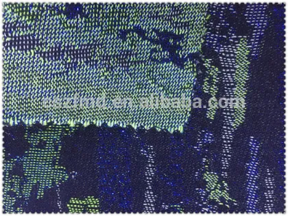 Yarn Dye and Jacquard Denim Fabric for Shoes