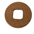 Στρογγυλή Cork Placemat Coasters