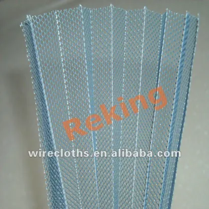 6 angle Plisse insect window screen