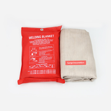 Fiberglass Fire Blanket - Flame Retardant Heat Resistant at 550 Degrees for Household Kitchen