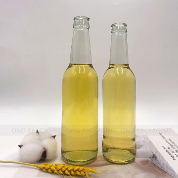 Bottiglie di birra kombucha di soda limpida 250 ml 275ml 330ml con tappo a corona