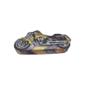 El hierro en forma de motocicleta de tintplate puede crear una caja creativa de hojalata