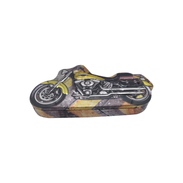 Tinplate Motorcycle Shaped Iron Can Creative Tinplate Box