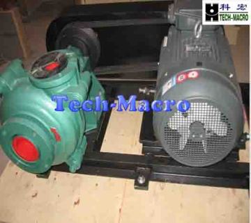 Electric horizontal slurry pump for high density slurry