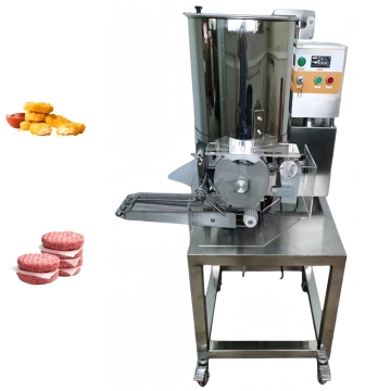 Stainless Steel Round Meat Patty Burger Making Machine