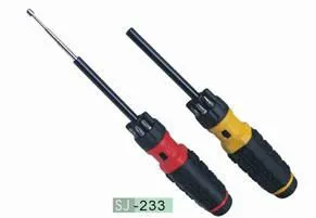 multi ratchet screwdriver set with LED torch