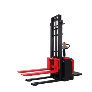 Electric Pallet Truck: High Efficiency, Battery Operated Stacker for Convenient Transportation