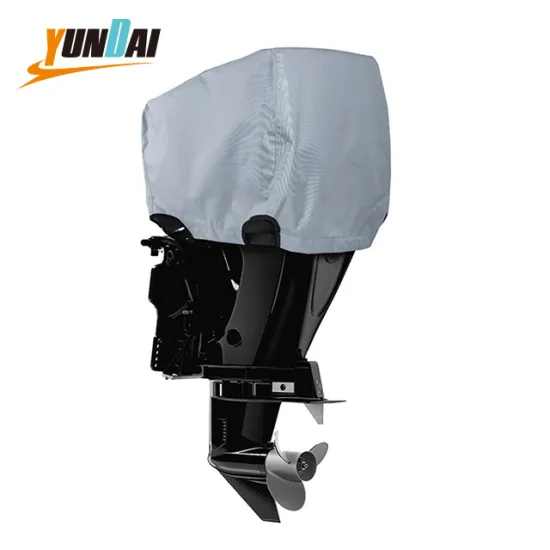 600D Heavy Duty Boat Canvas Cover for Trailerable Marine Engines