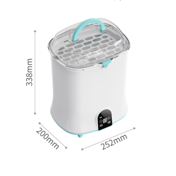 Electric Steam Sterilizer and Dryer for Baby Bottles and Accessories