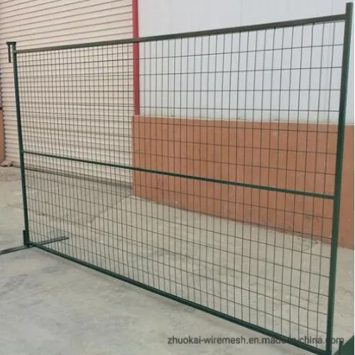 Powder Coated Temporary Fence for Canada