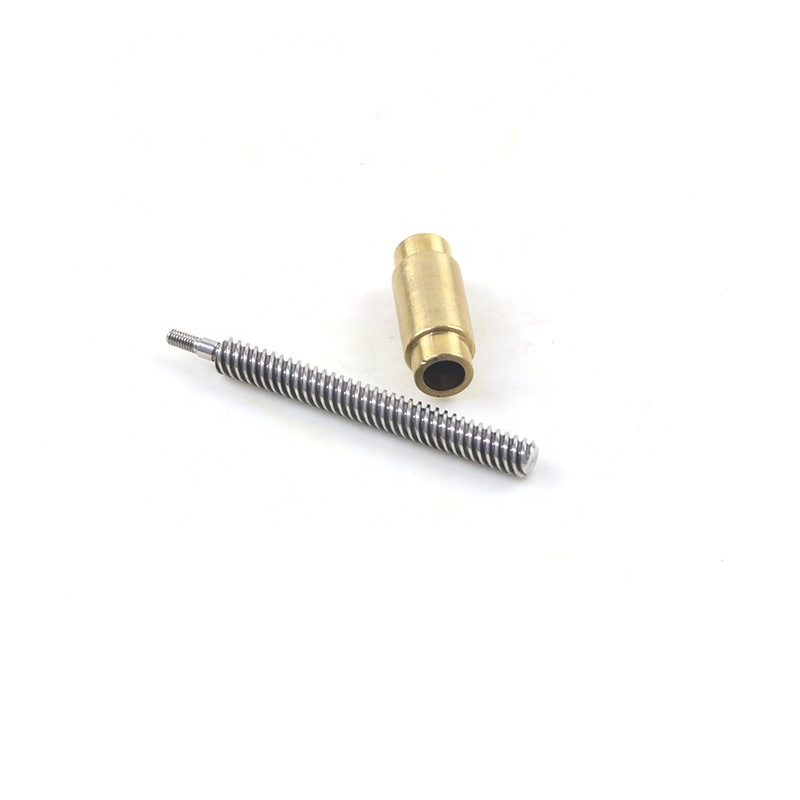 Lead Screw with Trapezoidal Thread 6.35mmdiameter lead6.35mm