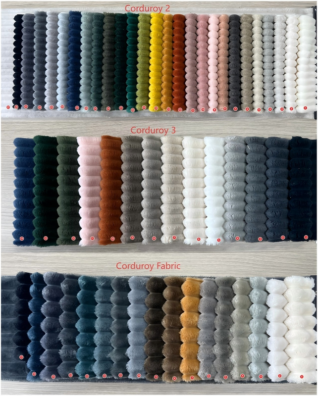 Corduroy Fabric for SereneHaven Modular Compression Sofa SereneHaven LINCOLN 24 Corduroy Fabric: 90000+ Wear Cycles Durable Upholstery for High-Traffic Modular Compression Sofa
