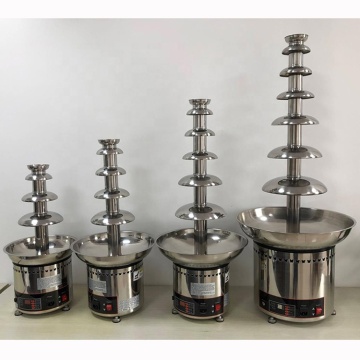 High-Quality Stainless Steel 7 Tier Chocolate Fountain - 110v/220v Compatible