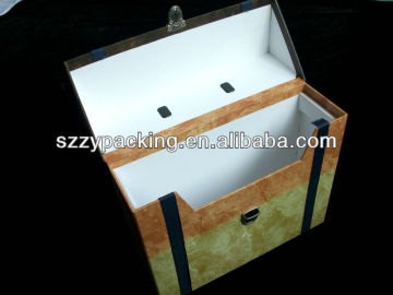 paper handle box with lock