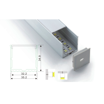 LEDER Dimmable Working Space Linear Light