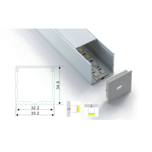 LEDER Dimmable Working Space Linear Light