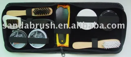 shoe polish set