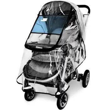Factory Price Custom Size PVC Breathable Stroller Rain Cover - Waterproof & Windproof