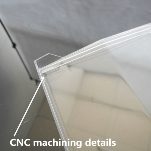 CNC transparent laser cutting acrylic parts prototyping