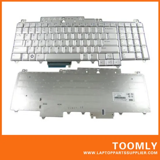 New Original Dell Inspiron 1720 1721 &amp; Xps M1730 Keyboard Silver - Uw739
