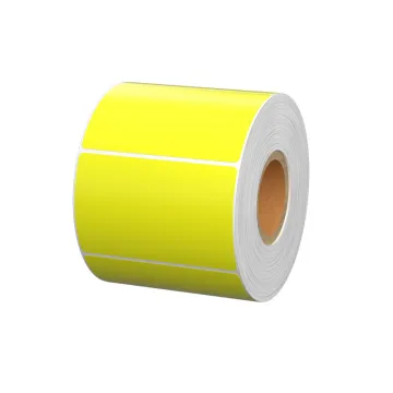 Thermosensitive Rectangle sticker label