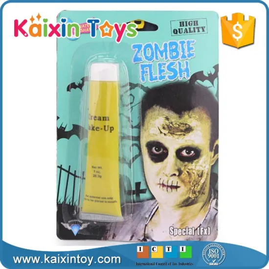 nontoxic Halloween zombie cream makeup