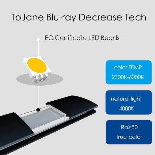 Eye-sight Protection desk lamp with comfortable lighting