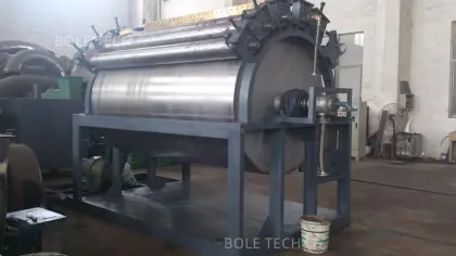 Yeast rotary drum scraper dryer Rotary drum flaker