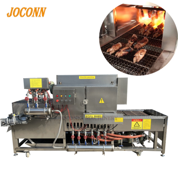 Pig Head and Feet Hair Removal Machines for Sale: Natural Gas Singeing Equipment for Beef and Pork