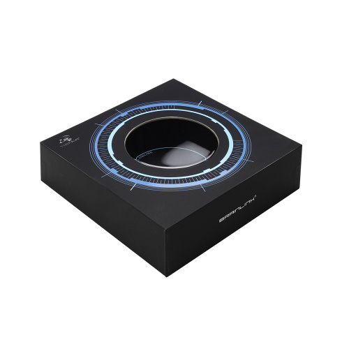 Top and bottom electronic art paper gift box