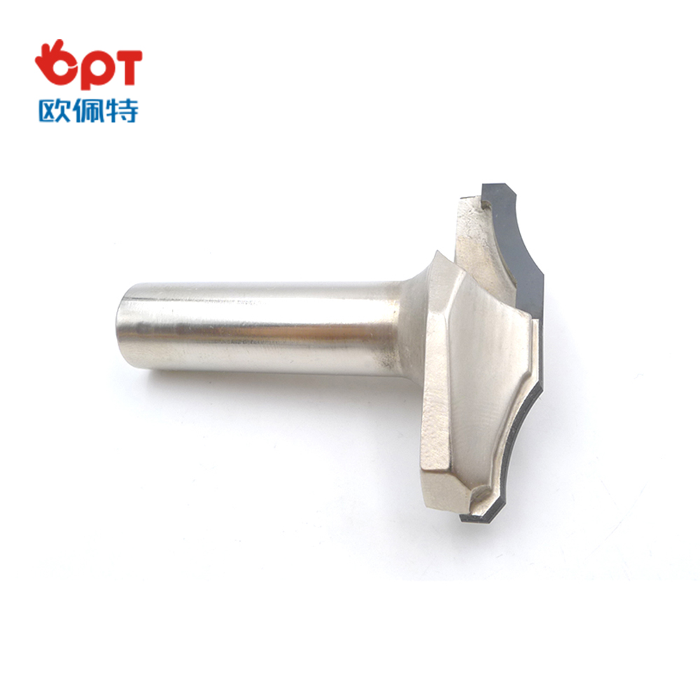 PCD forming router bit for nesting