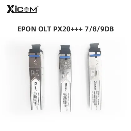 XICOM EPON OTL PX20 1.25G SFP for 20km, Compatible with TP-Link, Ubiquiti, and HIOSO