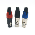 XLR Female Solder Connector for Microphone Audio Cables