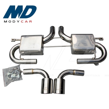 Stainless Steel Exhaust Pipe HM Style for 2007-2013 BMW X5 E70