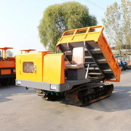 1T Rubber Track Agricultural Dumper Transporter