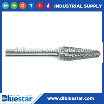 Power tool parts shape L dental carbide burrs/rotary files taper with ball top /KEL